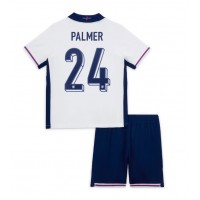 England Cole Palmer #24 Hemmatröja Barn EM 2024 Kortärmad (+ Korta byxor)